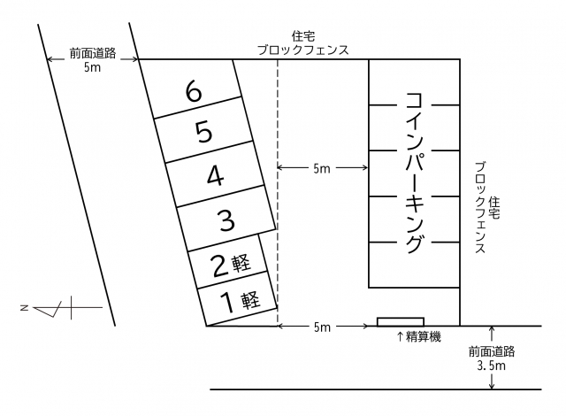 【小田原高田駐車場の写真】