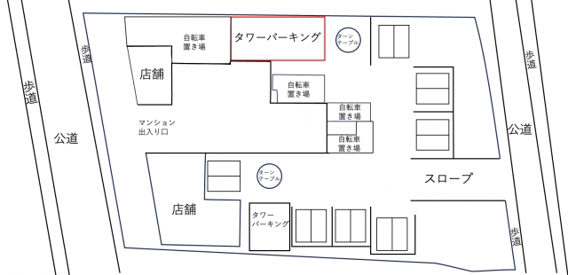 【リシェ横浜山下公園駐車場(90)の写真】