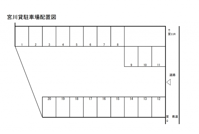 【宮川貸駐車場の写真】