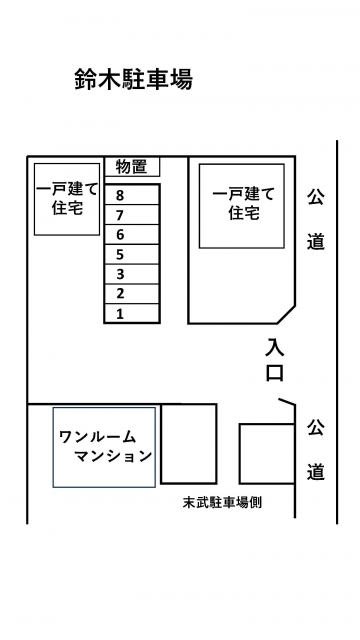 【鈴木駐車場の写真】