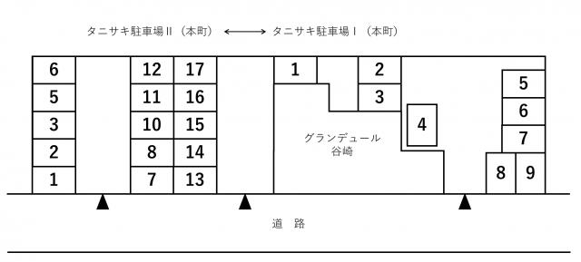 タニサキ駐車場Ⅱ（本町）の写真