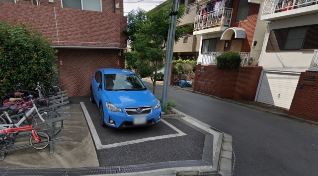 ブライズ上野毛の月極駐車場