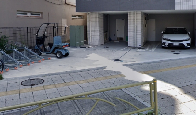 ベルグレード大山の月極駐車場2