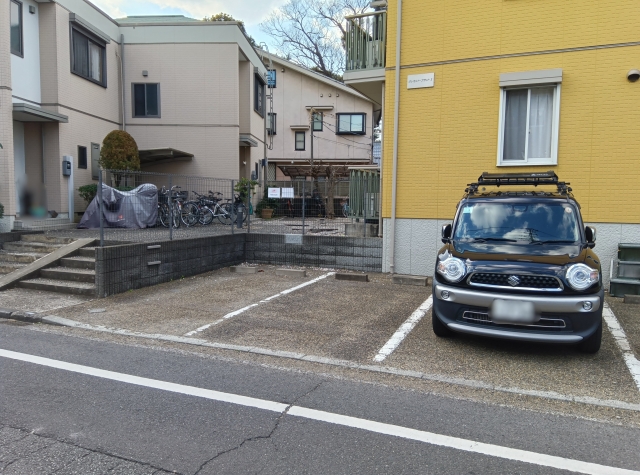 クレセント・フラットⅡ駐車場の時間貸し駐車場1