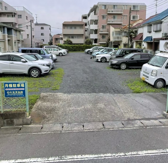 三竹駐車場Bの月極駐車場