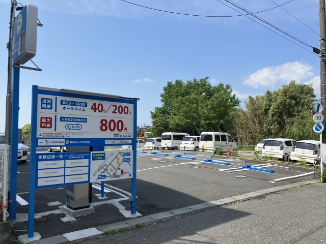 小田急パーキング善行駅東口第4の月極駐車場
