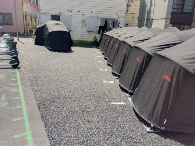 シェローバイクパーク高田馬場の月極駐車場