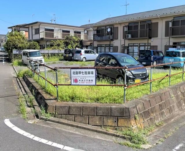 北島甲七駐車場の月極駐車場