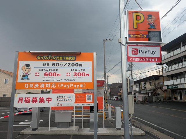 セイワパーク門真下馬伏町の月極駐車場