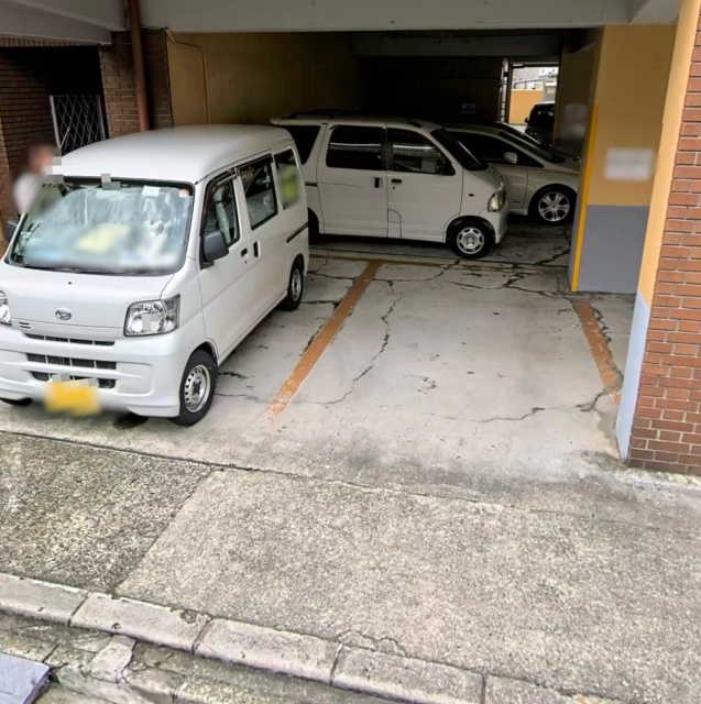 富士ハイツ筒井の月極駐車場