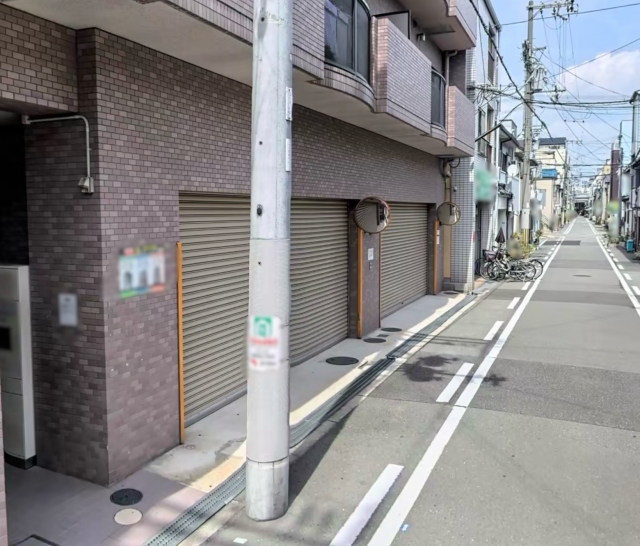 此花レヂデンスの月極駐車場