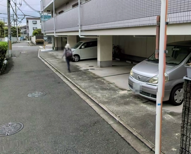 エミネンス松原の時間貸し駐車場