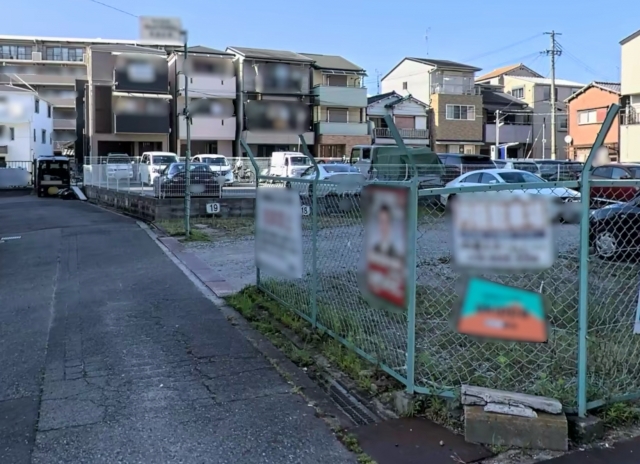 センターパーキングの月極駐車場