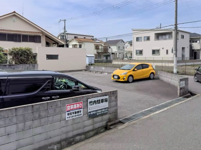竹内北駐車場の月極駐車場