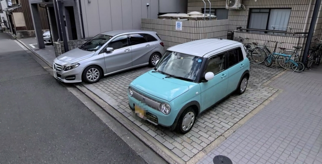 カーサクレマガレージの月極駐車場