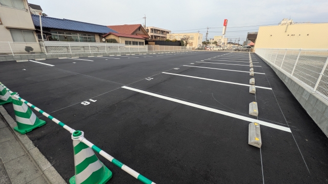 笹沖駐車場の時間貸し駐車場2