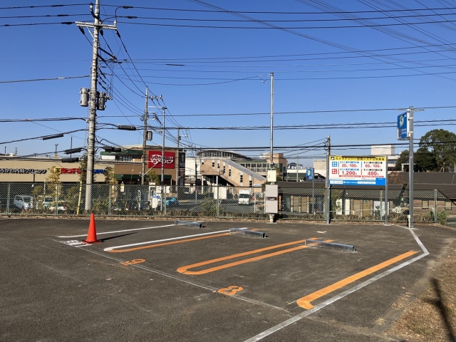 小田急パーキング黒川駅前第2の月極駐車場4