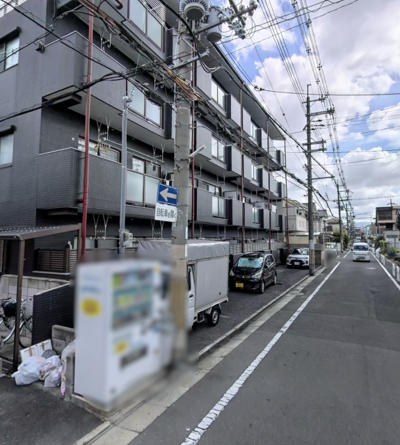 コーポ松浦の月極駐車場