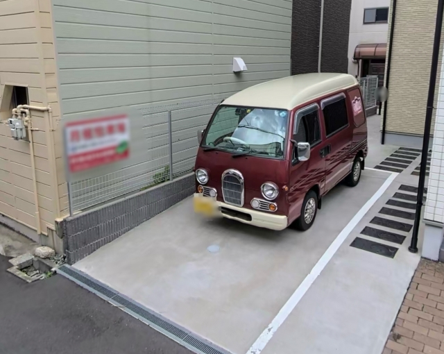 センターポートの月極駐車場