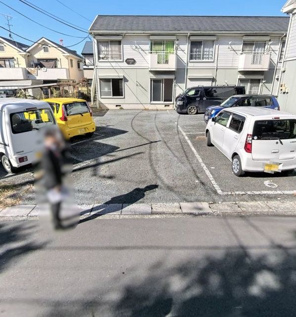 パークサイドハウスＡ棟の月極駐車場
