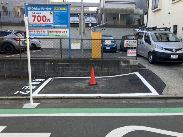 小田急パーキング荏田北第1の月極駐車場2