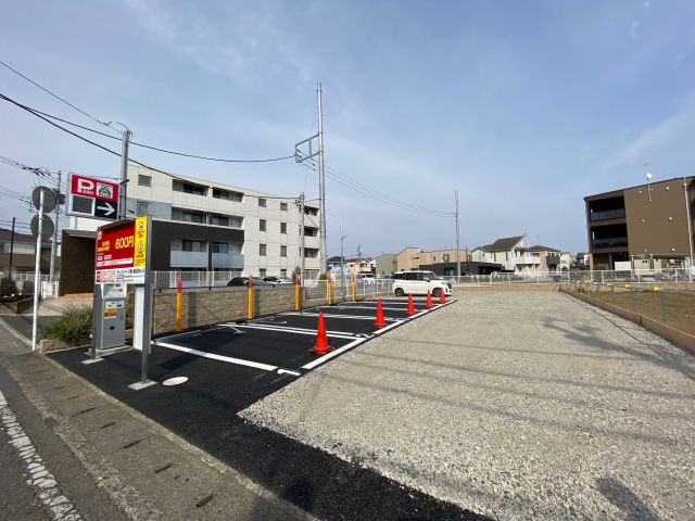 松林栗原駐車場の月極駐車場1