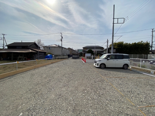 松林栗原駐車場の月極駐車場2