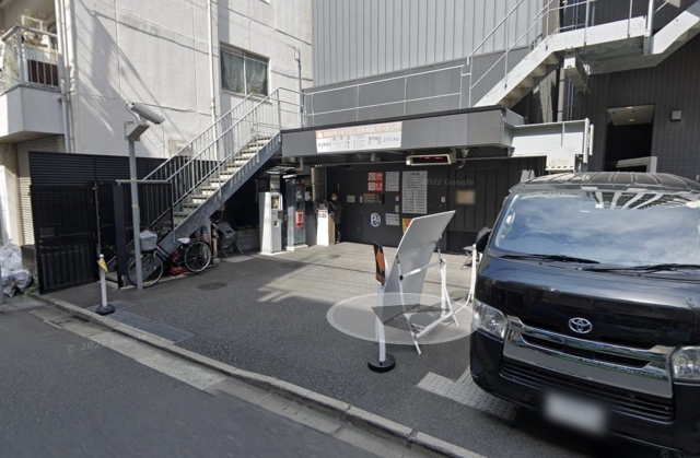 日本車庫アパホテル<浅草蔵前>駐車場の写真