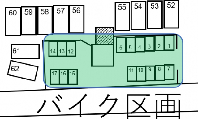 大和田第2駐車場(バイク)の月極駐車場2