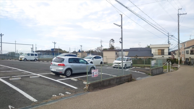 松井モータープールの月極駐車場2