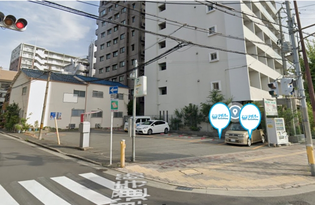  熊野町⻄駐⾞場の月極駐車場1