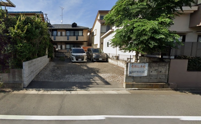 第八大山駐車場の月極駐車場