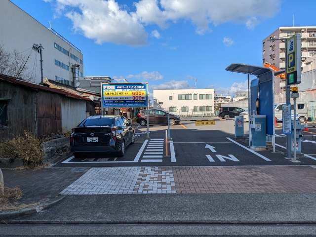 名古屋港月極駐車場の月極駐車場2