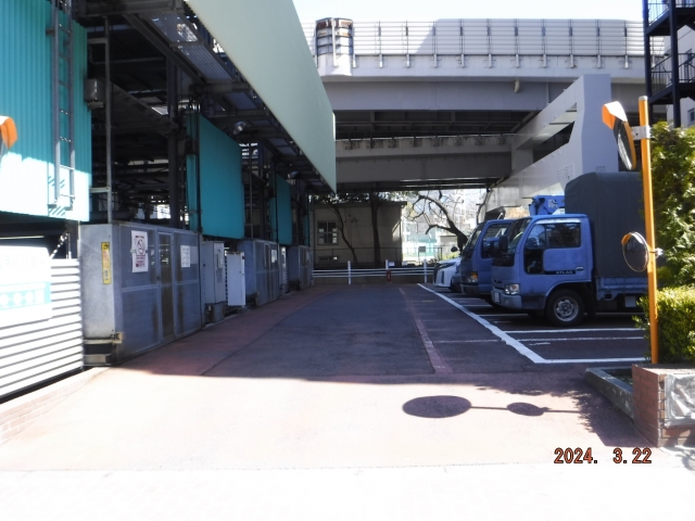 南麻布(3)駐車場の月極駐車場2
