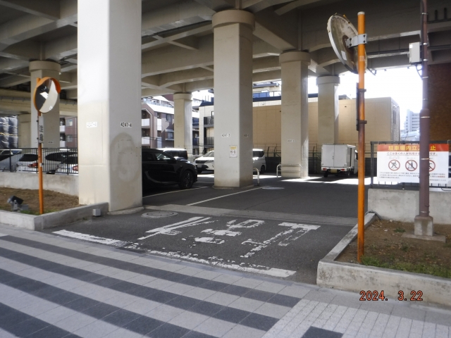 代々木西参道C駐車場の月極駐車場6