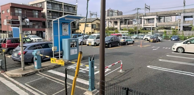上落合駐車場の月極駐車場3