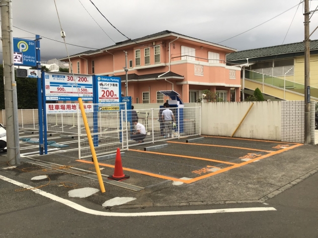 小田急パーキング片瀬江ノ島駅前第2の月極駐車場2