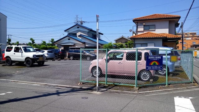 高野第三駐車場の月極駐車場3