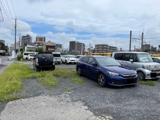 多田南線路側駐車場の月極駐車場6