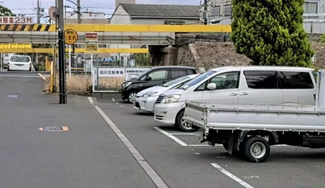 田川北駐車場の月極駐車場