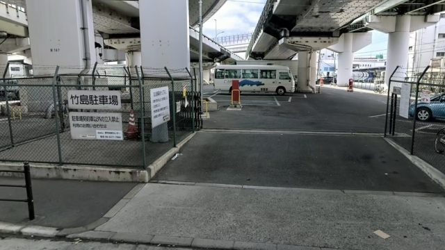 竹島駐車場の月極駐車場