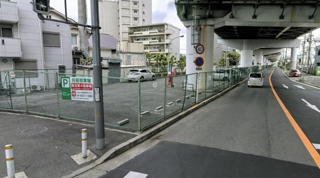 阪北第4駐車場の月極駐車場